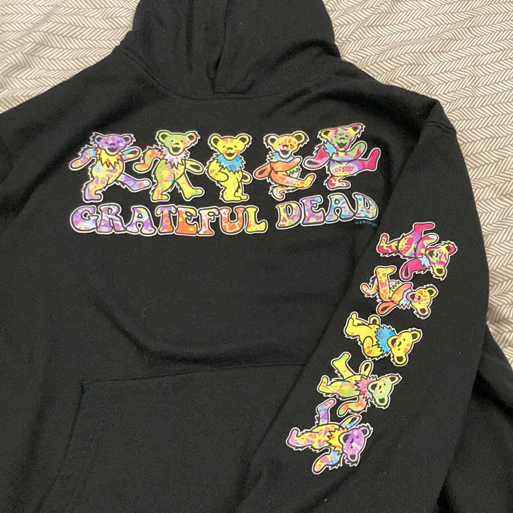 Black Grateful Dead hoodie
